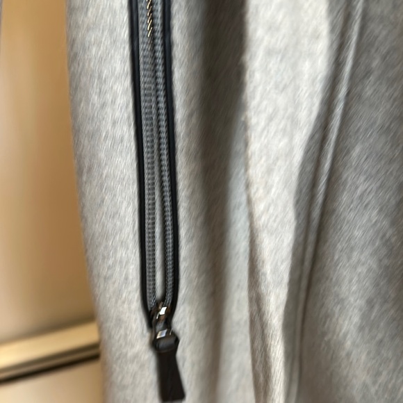 Calvin Klein Gray Belted Coat NWOT - Picture 6 of 9